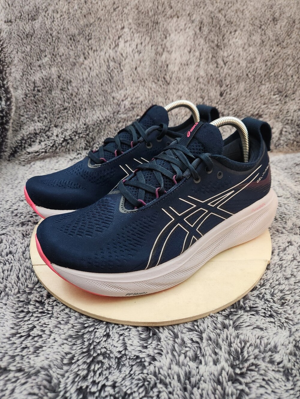ASICS Gel-Nimbus 25 Shoes Blue Running Athletic Gym Sneakers Women's Size 9.5 - Picture 3 of 8